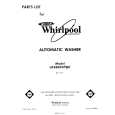 WHIRLPOOL LA3800XPW0 Catálogo de piezas