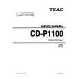 TEAC CDP1100 Service Manual