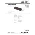 SONY AC-SD1 VER. 1.2 Service Manual