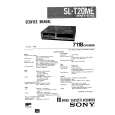 SONY SL-T20ME Instrukcja Serwisowa