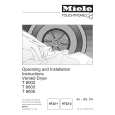 MIELE T8003 Owners Manual