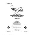 WHIRLPOOL RF366PXXW1 Catálogo de piezas