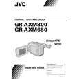 JVC GR-AXM650U Owners Manual