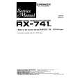 PIONEER RX-741 KU Manual de Servicio