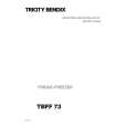 TRICITY BENDIX TBFF73 Owners Manual