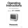 PANASONIC DT1300MS Owners Manual