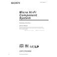 SONY CMTCP500MD Instrukcja Obsługi