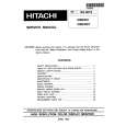 HITACHI CM630U Service Manual