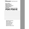 PIONEER PDK-FS01E Owners Manual