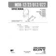 SONY MDR22 Catálogo de piezas
