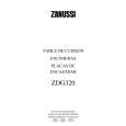 ZANUSSI ZDG320X Owners Manual