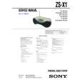 SONY ZSX1 Service Manual