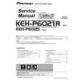 PIONEER KEH-P6021R/XN/EE Instrukcja Serwisowa