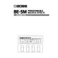 BOSS BE-5M Owners Manual