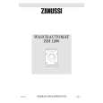 ZANUSSI ZBI1200 Owners Manual
