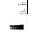 ARTHUR MARTIN ELECTROLUX AFC916G Owners Manual