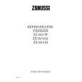 ZANUSSI ZX55/4SA Owners Manual