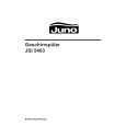 JUNO-ELECTROLUX JSI5463B Manual de Usuario