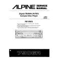 ALPINE 7906R Service Manual