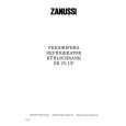 ZANUSSI ZR171UF Owners Manual