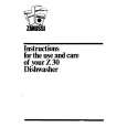 ZANUSSI Z30 Owners Manual
