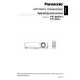 PANASONIC PT-LB60U Owners Manual