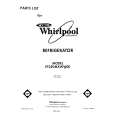 WHIRLPOOL ET25DMXWF00 Parts Catalog
