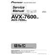 PIONEER AVX-7650/ES Instrukcja Serwisowa