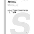TOSHIBA V-231UK Instrukcja Serwisowa