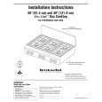 WHIRLPOOL KGCP467JSS2 Installation Manual