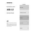 ONKYO MB-S1 Owners Manual