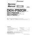 PIONEER DEH-P920RUC Service Manual