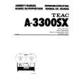 TEAC A-3300SX Owners Manual