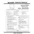 SHARP 21HFV1A Instrukcja Serwisowa