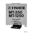 FISHER MT250 Service Manual