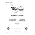 WHIRLPOOL LA7000XPW1 Catálogo de piezas