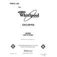 WHIRLPOOL LG5721XSW1 Catálogo de piezas