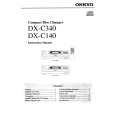 ONKYO DX-C340 Manual de Usuario