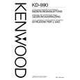 KENWOOD KD990 Owners Manual