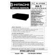 HITACHI HA3 Service Manual