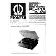 PIONEER PL-41C Manual de Usuario