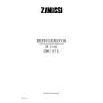 ZANUSSI Zi7165 Owners Manual