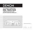 DENON DNT625 Owners Manual
