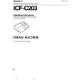 SONY ICF-C203 Owners Manual