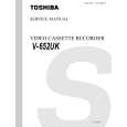 TOSHIBA V-652UK Instrukcja Serwisowa