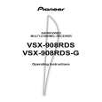 PIONEER VSX-908RDS-G/HY Instrukcja Obsługi