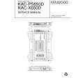 KENWOOD KACPS650D Instrukcja Serwisowa