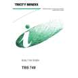 TRICITY BENDIX TBS749X Owners Manual