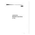 ZANUSSI Z6131 SUPERINOX Owners Manual