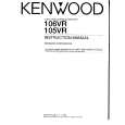 KENWOOD 106VR Owners Manual